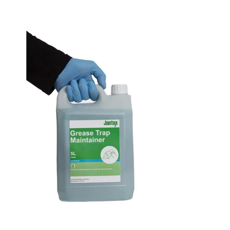 Jantex Green Grease Trap Maintainer Concentrate 5Ltr Grease Trap Dosing Systems Jantex