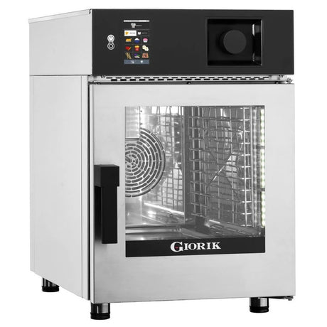 Giorik Kore KM061W 6 x 1/1GN Slimline Electric Combi Oven with Wash System - FW871 Combination Ovens Giorik   