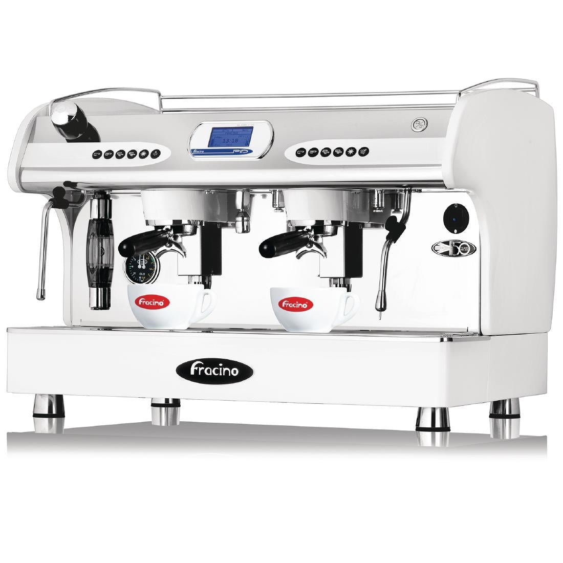 Fracino PID Espresso Coffee Machine 2 Group White PID2 - GE944 2 Group Espresso Coffee Machines Fracino