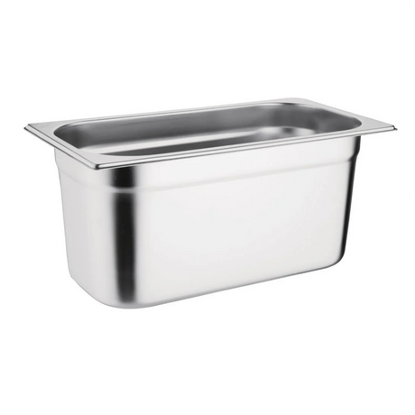 Empire 1/3 Gastronorm Pan Stainless Steel 150mm Deep - EMP-GN1-3150 GN Gastronorm Pans Empire   
