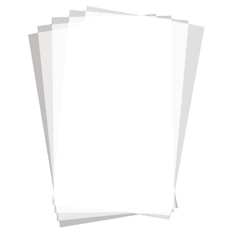 Greaseproof Paper Sheets White 255 x 406mm (Pack of 500) - GF037 Greaseproof Paper Non Branded   