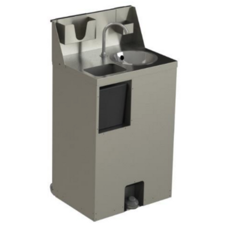 HALLCO Ambient Mobile Hand Wash Station - RHAMHWS+ Hand Wash Sinks HALLCO   