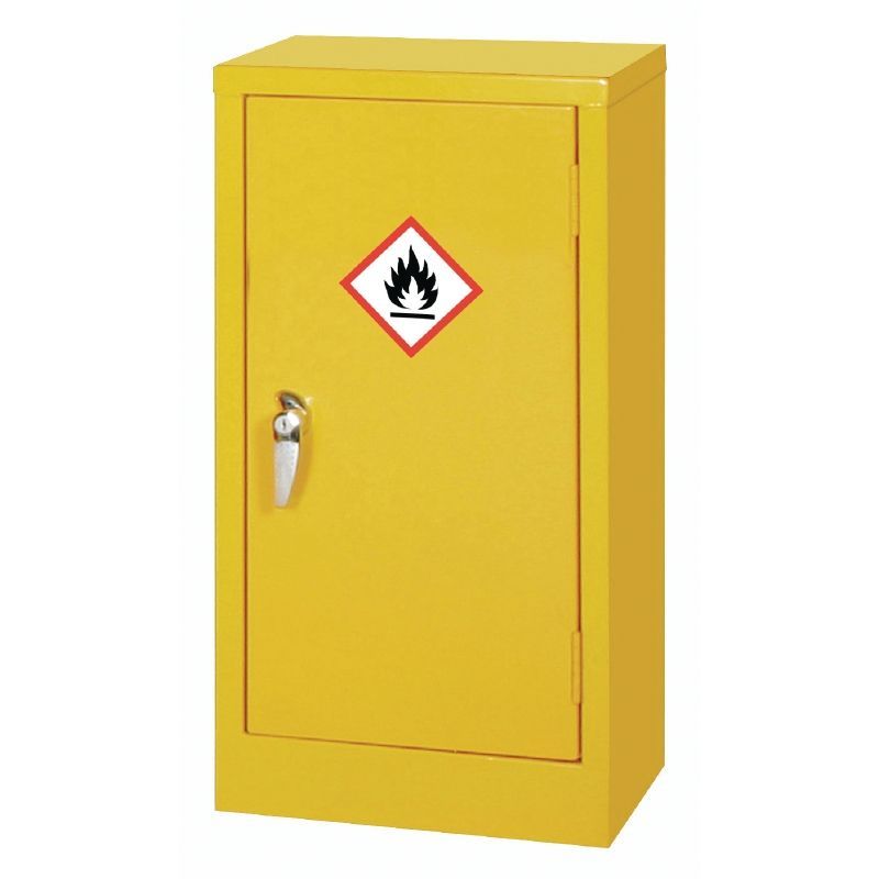 Hazardous Single Door Cabinet 10Ltr - CD998 Lockable Storage Elite Lockers