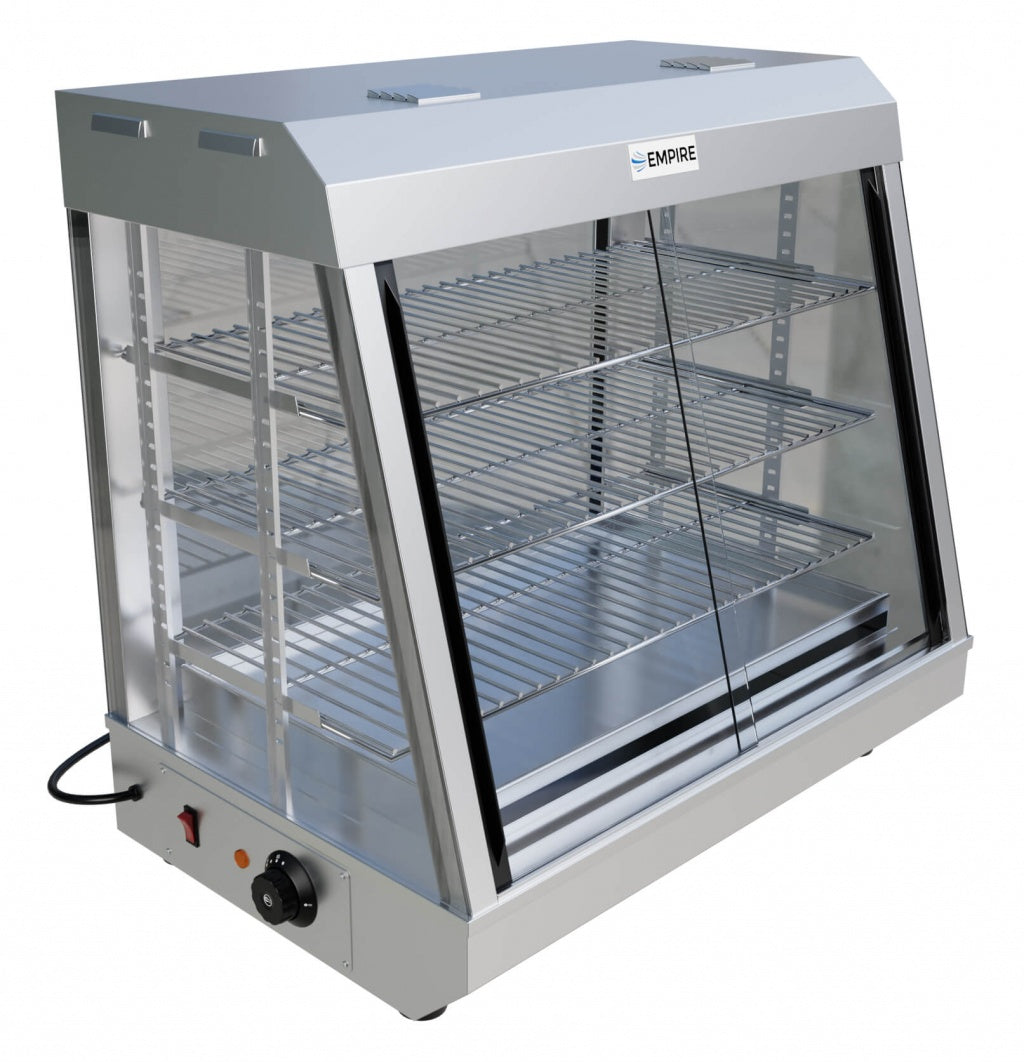 Empire Commercial Heated Countertop Display Merchandiser 660mm Wide - R60-2H Pie Display Cabinets Empire