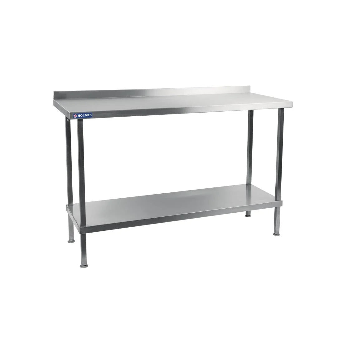 Holmes Stainless Wall Table with Upstand 1800mm - DR031 Stainless Steel Wall Tables Holmes