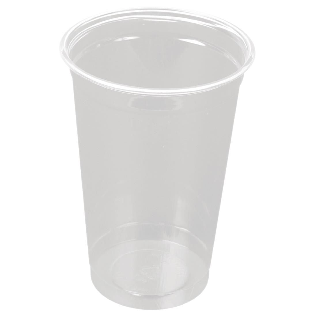 Huhtamaki Disposable Half Pint to Line Tumbler (Pack of 1000) - CM116 Disposable Glasses Huhtamaki