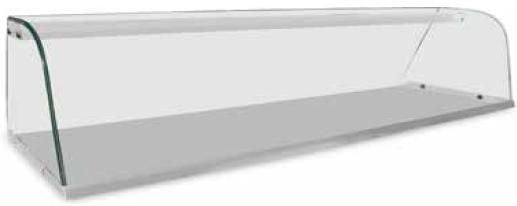 Igloo Ambient Counter Top Glass Display Cabinet 1820mm Wide - JN02 Ambient Serve Over Counters Igloo