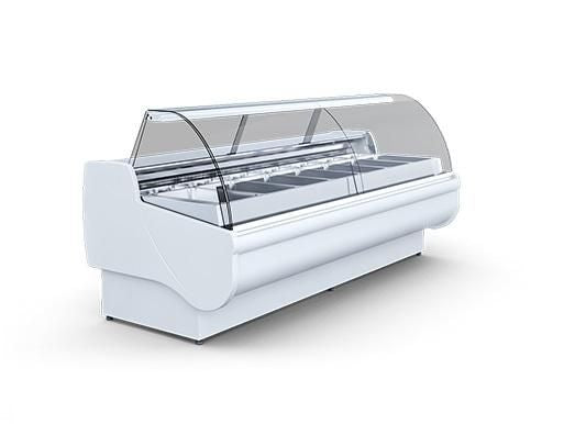 Igloo Basia Gastronorm Serveover Counter 2540mm Wide - BASIA250G Standard Serve Over Counters Igloo