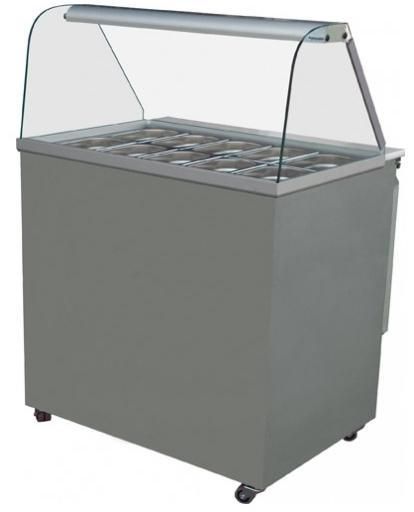 Igloo Ibiza Gastronorm Saladette 560mm Wide - IBIZA60 Standard Serve Over Counters Igloo