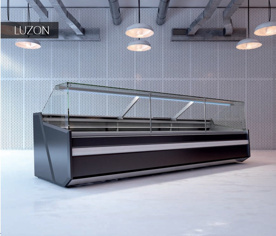 Igloo Luzon Flat Glass Serveover Counter 1330mm Wide - BA201 Standard Serve Over Counters Igloo