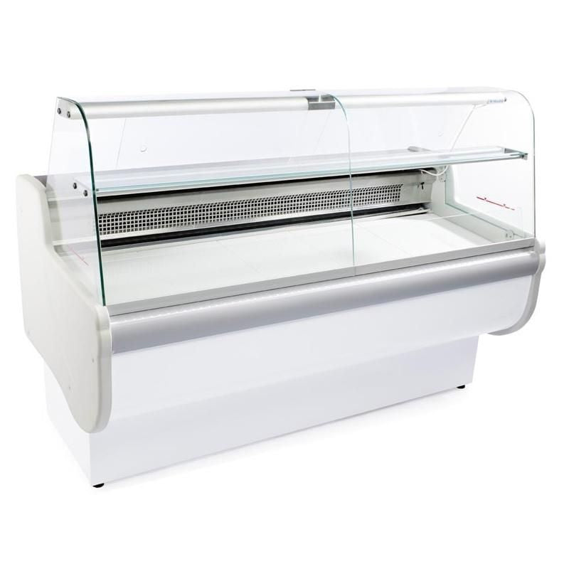 Igloo Rota Curved Glass Slimline Serveover Counter 2510mm Wide - ROTA250 Slimline Serve Over Counters Igloo