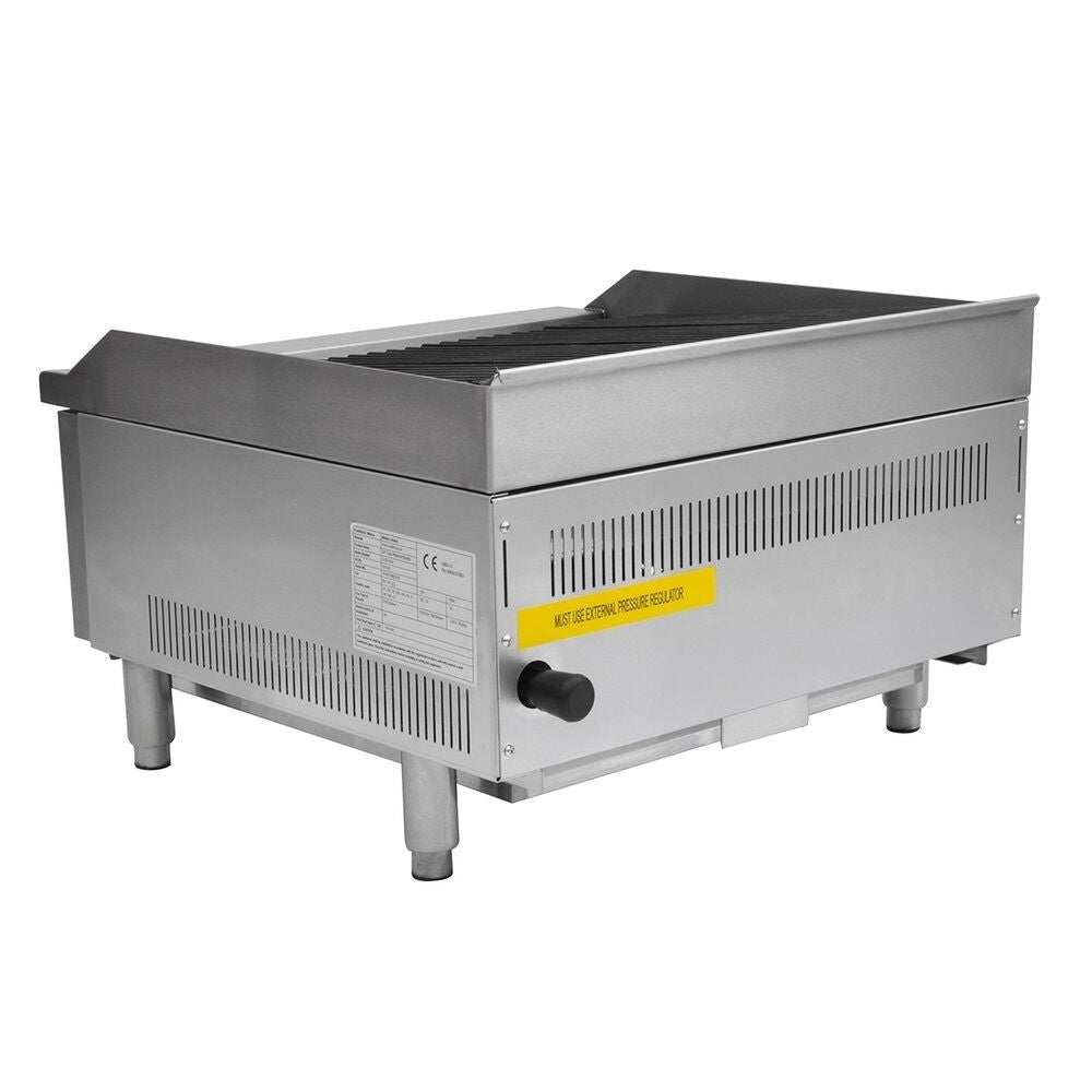 Hamoki Charbroiler Gas Countertop Charbroiler 2 Burner - 101055 Charcoal Grills Hamoki