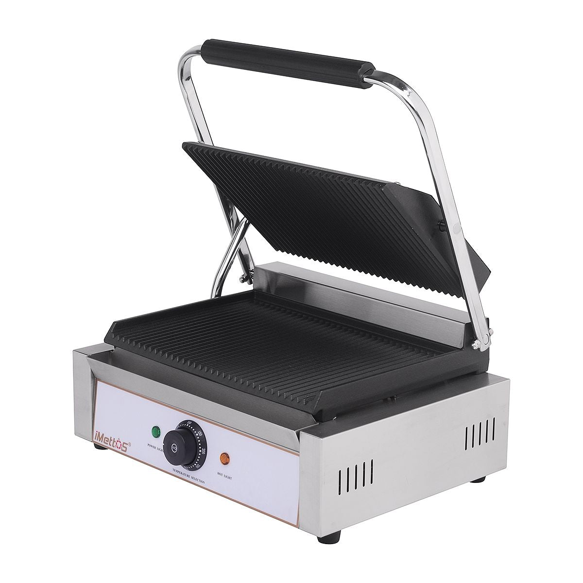 Hamoki Contact Grill Large Single / Ribbed - 101014 Contact Grills & Panini Makers Hamoki