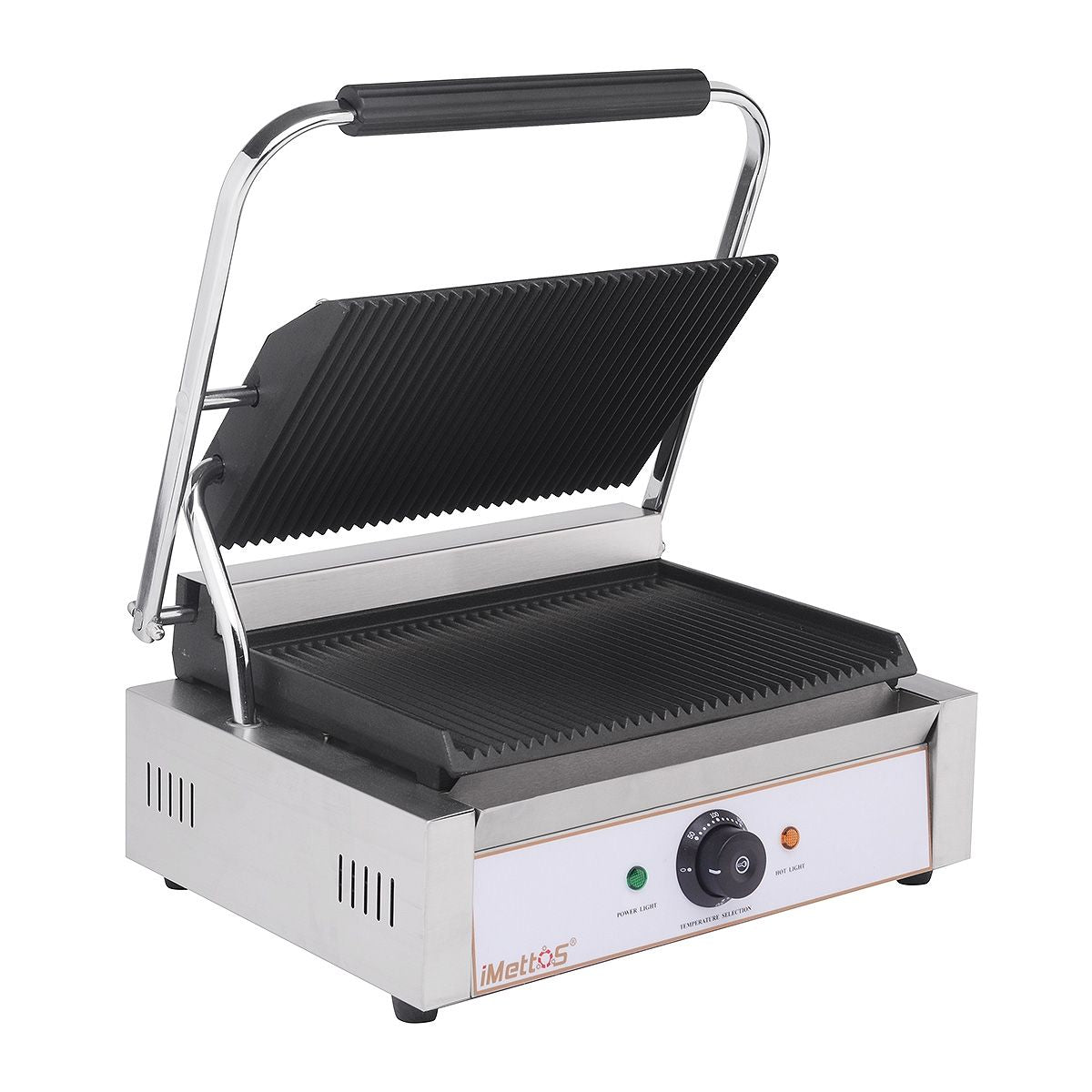 Hamoki Contact Grill Large Single / Ribbed - 101014 Contact Grills & Panini Makers Hamoki
