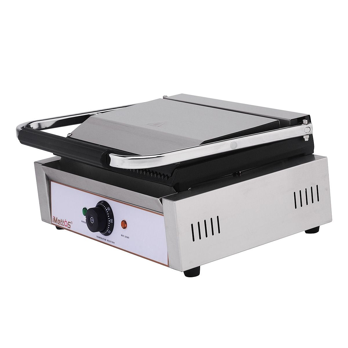 Hamoki Contact Grill Large Single / Ribbed - 101014 Contact Grills & Panini Makers Hamoki
