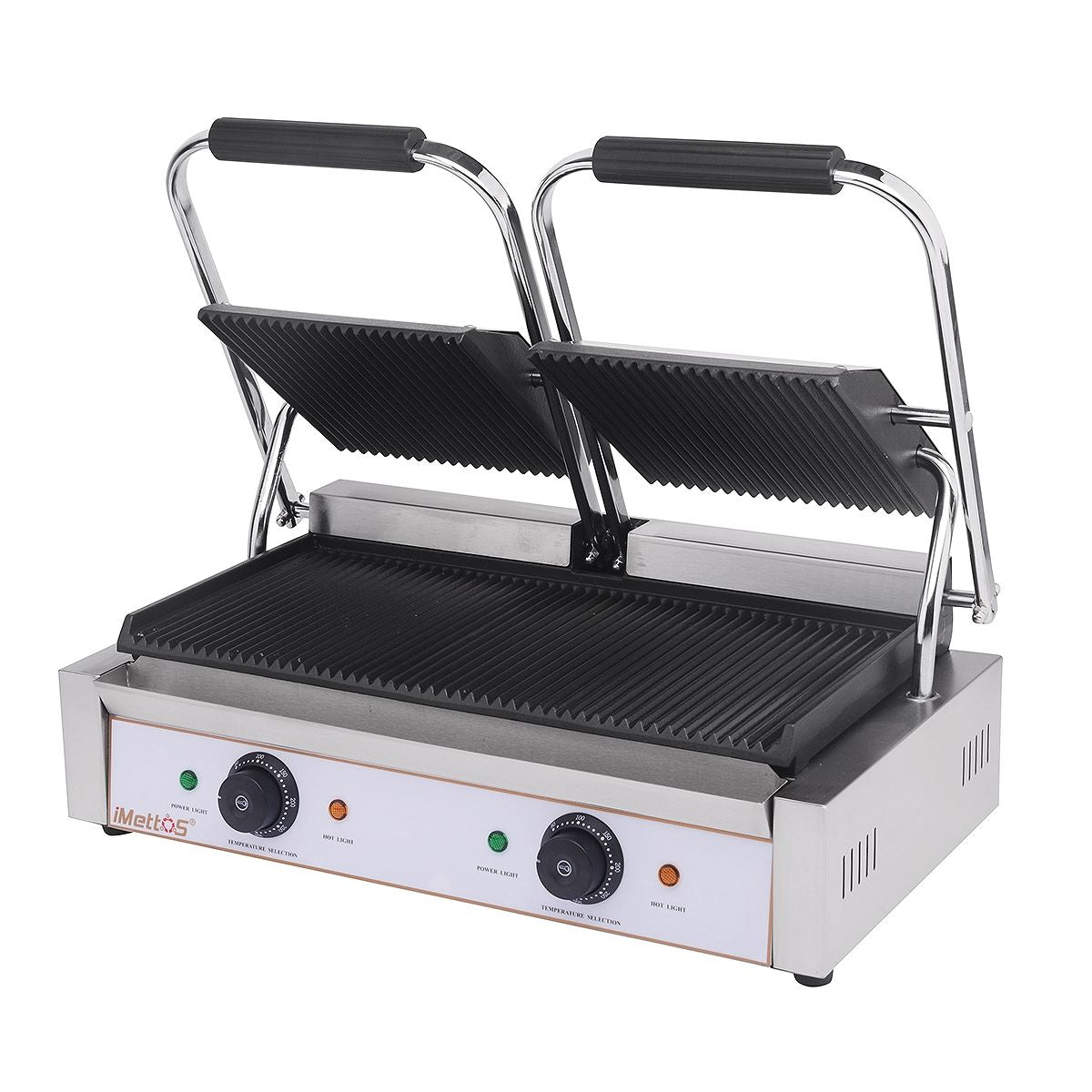 Hamoki Contact Grill Twin / Ribbed - 101017 Contact Grills & Panini Makers Hamoki