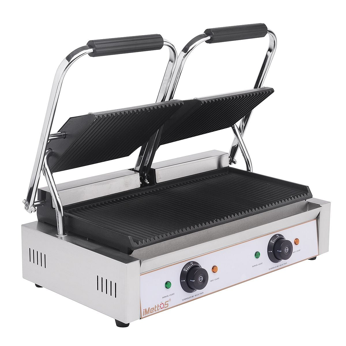 Hamoki Contact Grill Twin / Ribbed - 101017 Contact Grills & Panini Makers Hamoki