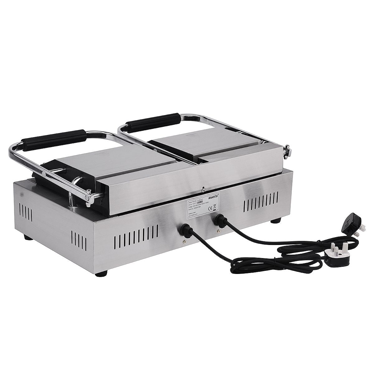 Hamoki Contact Grill Twin / Ribbed - 101017 Contact Grills & Panini Makers Hamoki