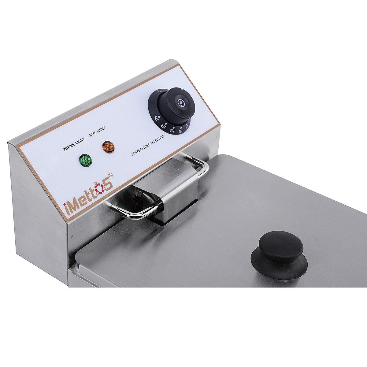 Hamoki Electric Deep Fat Fryer 8 Ltr Single Tank - 161002 Countertop Electric Fryers Hamoki