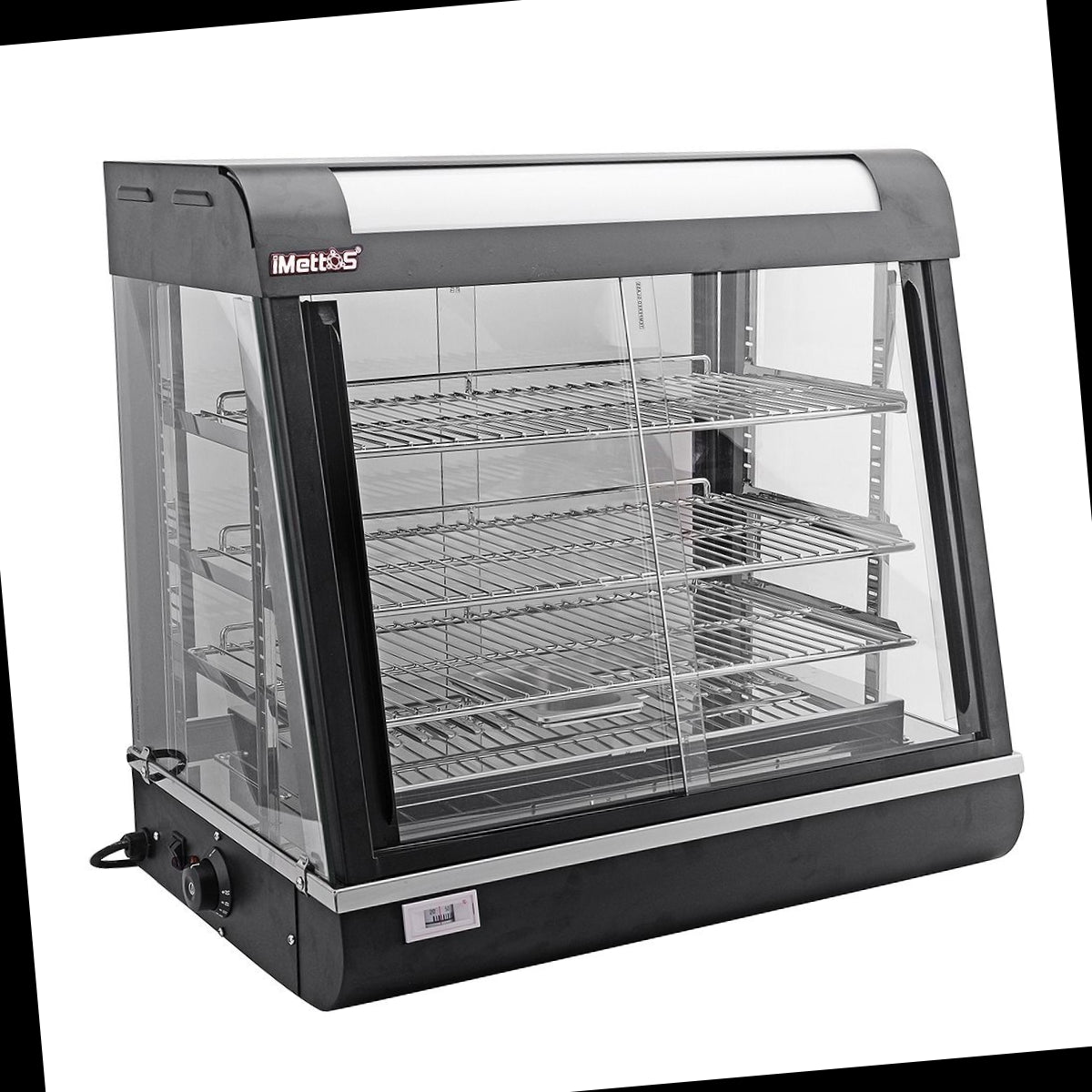 Hamoki Heated Display Cabinet 110 Litre - 101035 Heated Counter Top Displays Hamoki