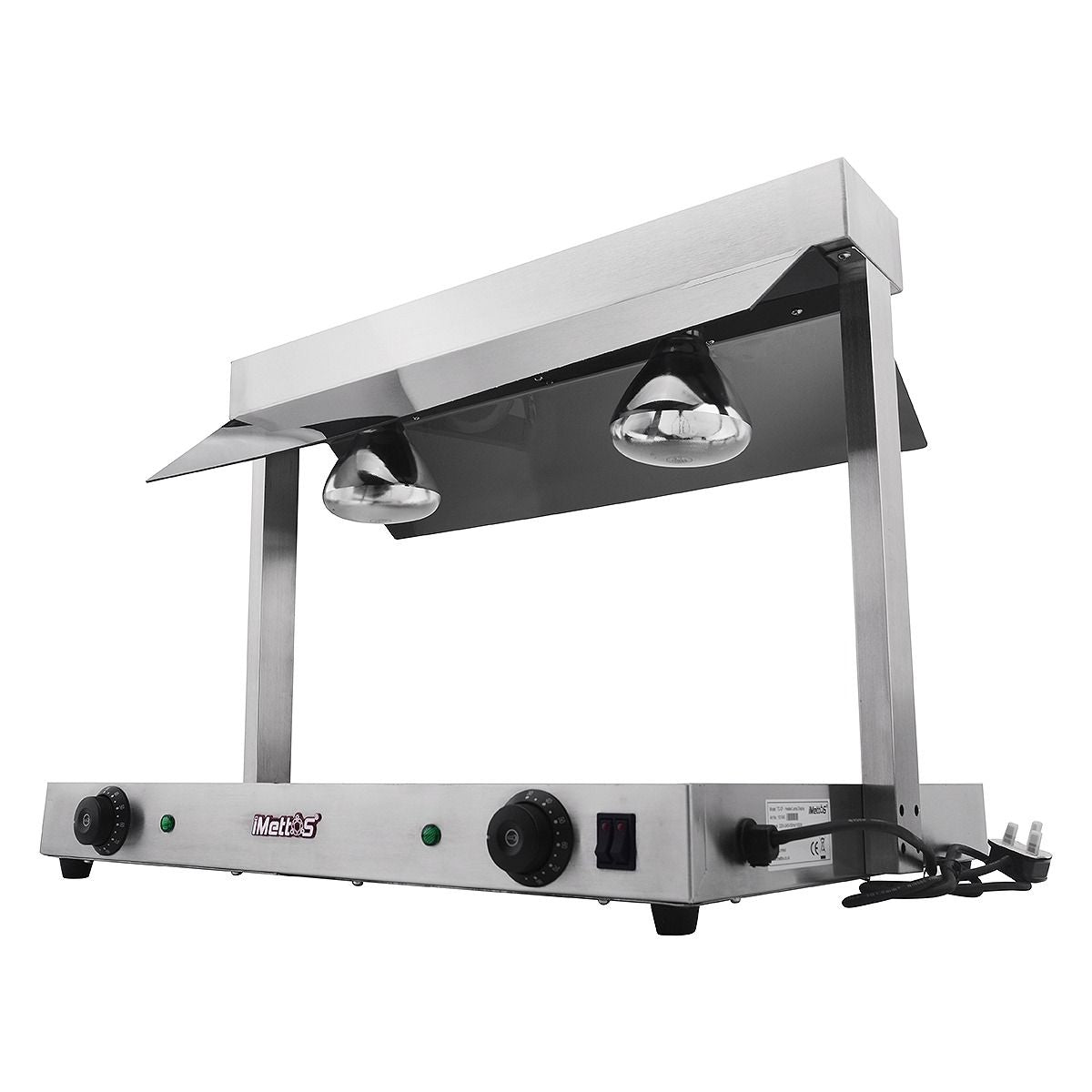 Hamoki Twin Lamp Electric Buffet Warmer with Hotplate - 101045 Electric Food Warmers Hamoki