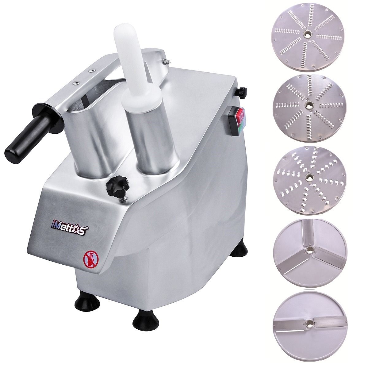 Hamoki Vegetable Prep Machine With 5 Discs - 201010 Veg Prep Machines Hamoki