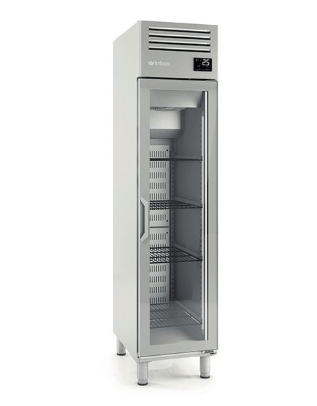 Infrico 1/1 Gastronorm Upright Refrigerator - AGN300-CR Refrigeration Uprights - Single Door Infrico