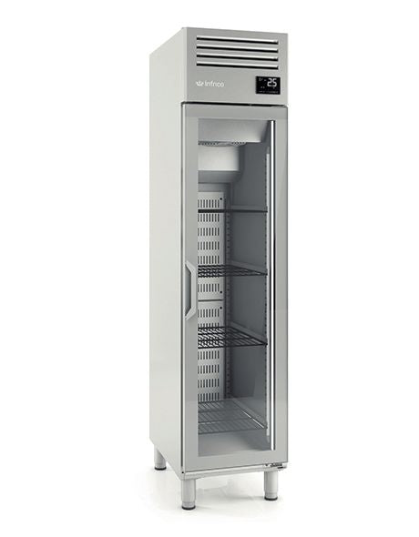 Infrico 1/1 Gastronorm Upright Refrigerator - AGN300-CR Refrigeration Uprights - Single Door Infrico   