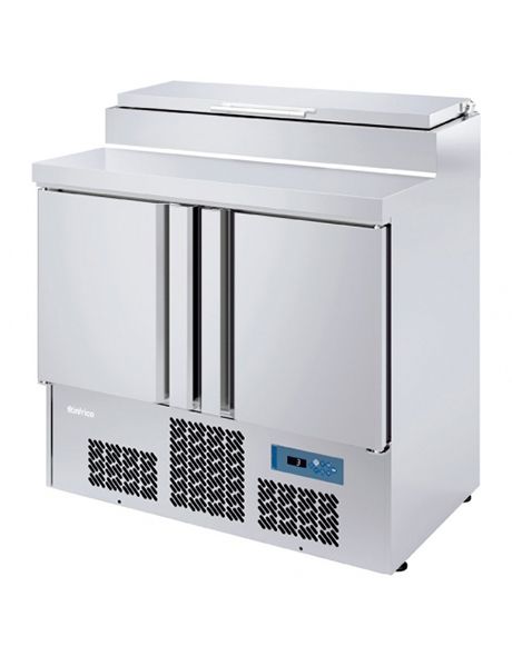 Infrico Compact Counter - ME1000EN Pizza Prep Counters - 2 Door Infrico