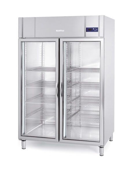 Infrico Glass Door Refrigerator - AGN1402-CR Upright Glass Door Freezers Infrico