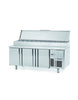 Infrico Refrigerated Counter - BMPP2000EN Pizza Prep Counters - 3 Door Infrico