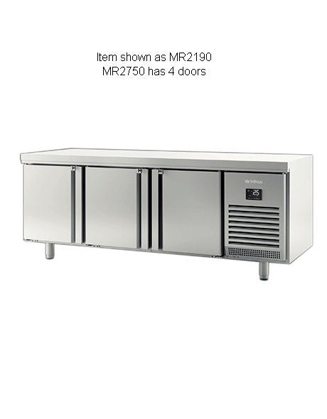 Infrico Refrigerator Counter - MR2750 Refrigerated Counters - Four Door Infrico