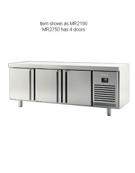 Infrico Refrigerator Counter - MR2750 Refrigerated Counters - Four Door Infrico   