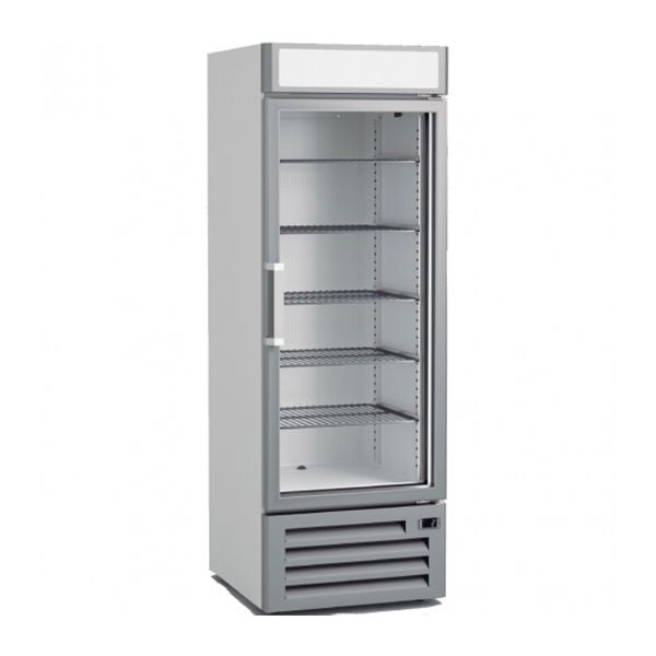 Infrico Single Glass Door Refrigerated Merchandiser 500L - NEC501RV Upright Single Door Bottle Coolers Infrico