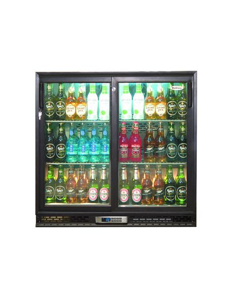 Infrico Under Counter Bottle Cooler - ZX2SL Double Door Bottle Coolers Infrico