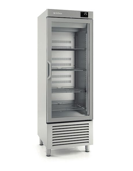 Infrico Upright Freezer - AN501BT-CR Upright Glass Door Freezers Infrico