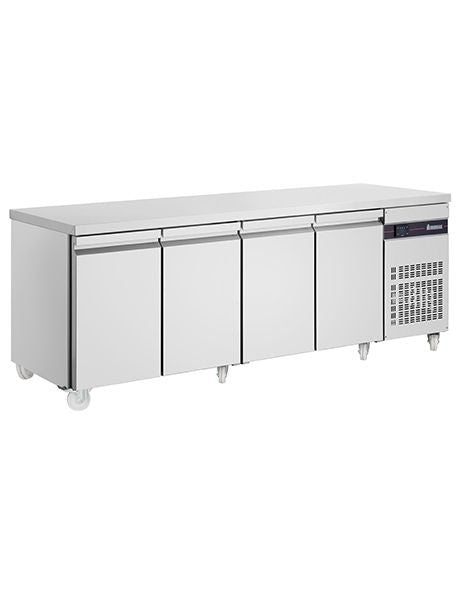 Inomak 4 Door Slimline 600mm Deep Refrigerated Counter 479 Litre - SL9999-HC Refrigerated Counters - Four Door Inomak