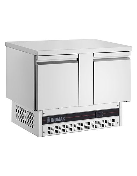 Inomak Saladettes - BPV7300 Refrigerated Counters - Double Door Inomak