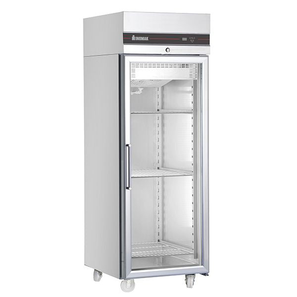 Inomak Single Glass Door Heavy Duty 2/1 Refrigerator 654L - CAP172CR Upright Single Door Bottle Coolers Inomak