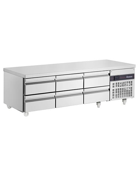 Inomak Snack Counter - PWN333-ECO Counter Fridges With Drawers Inomak