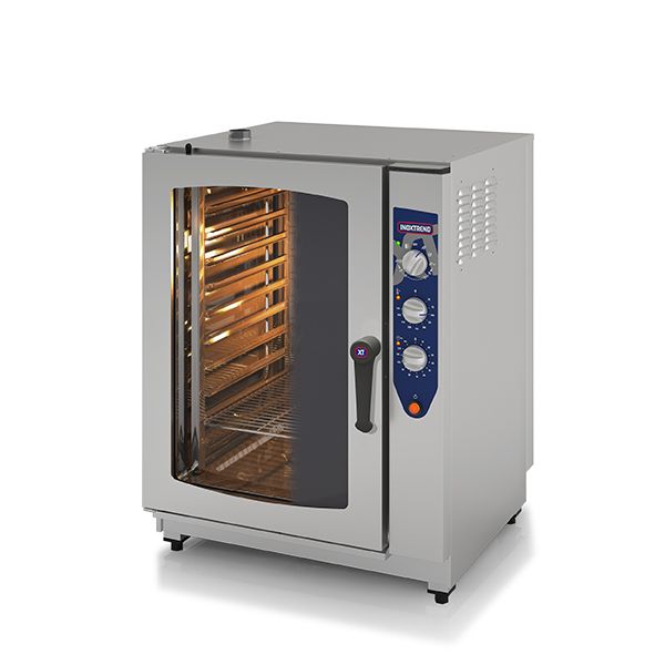 Inoxtrend Cda Compact Combi Oven 11X Gn1/1 - CDA111E Combination Ovens Inoxtrend