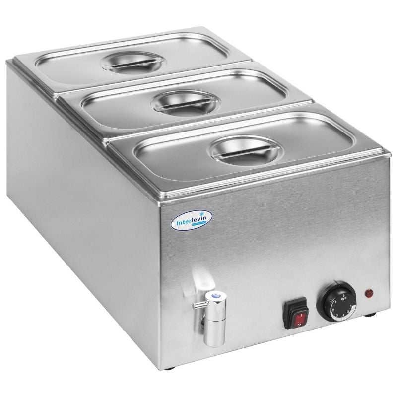 Tefcold Wet Well Bain Marie With Tap - BM8710 Bain Maries Tefcold