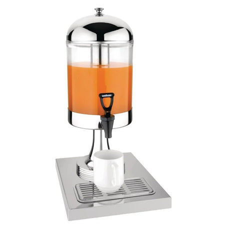Olympia Single Juice Dispenser with Drip Tray - J183 Chilled Drink Dispensers Olympia   