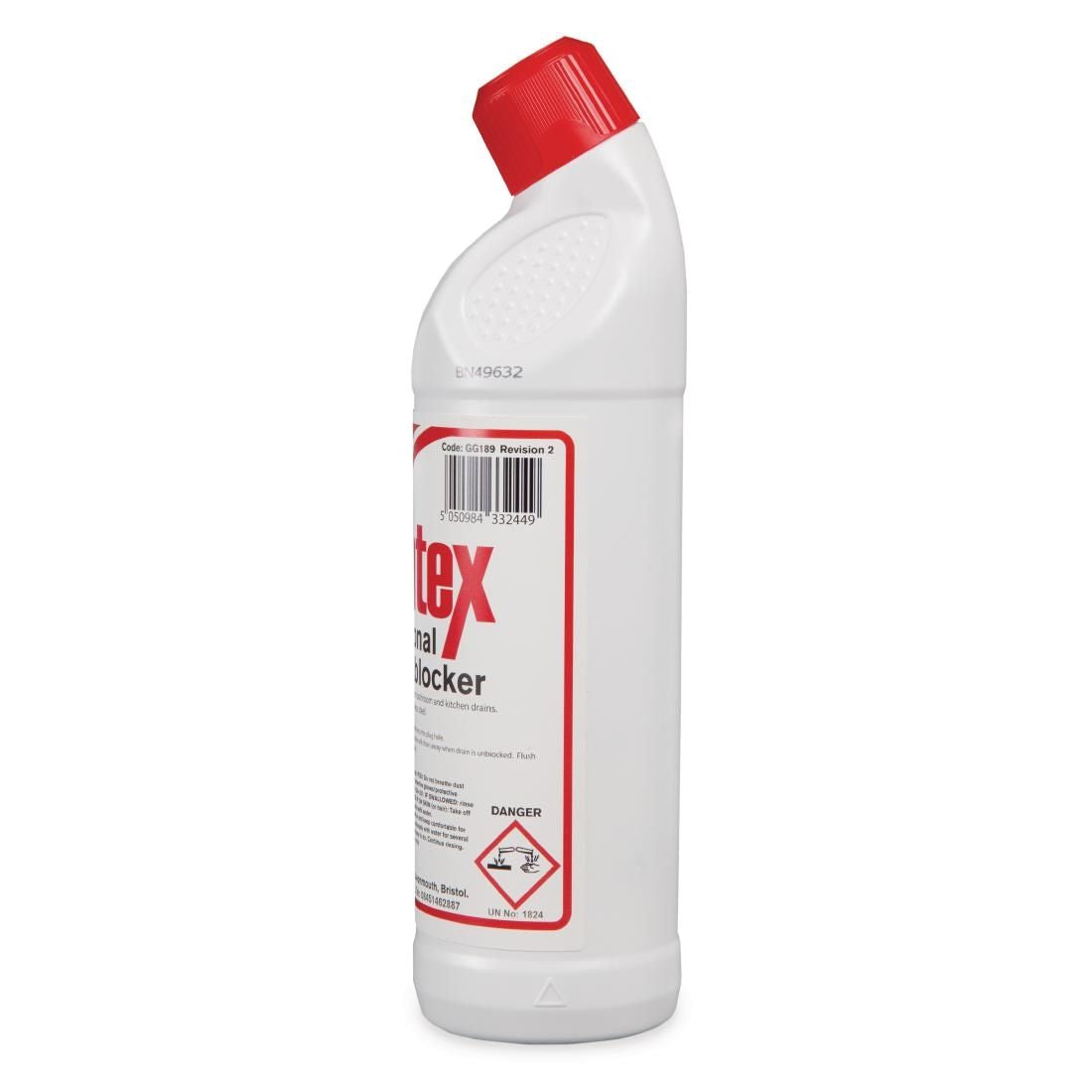 Jantex Drain Unblocker Ready To Use 1Ltr - GG189 Drain Unblockers Jantex