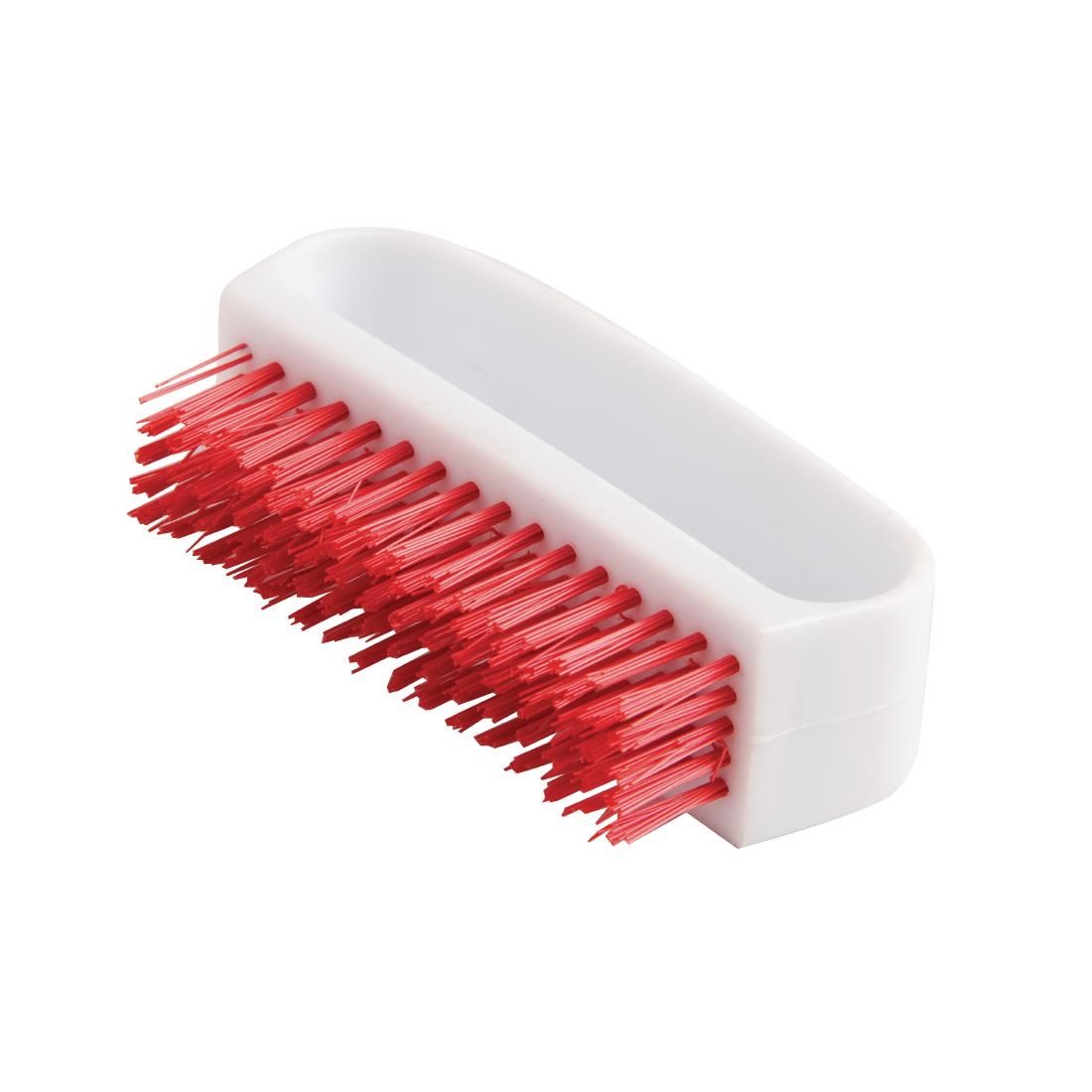 Jantex Nail Brush Red - L725 Hand Brushes Jantex