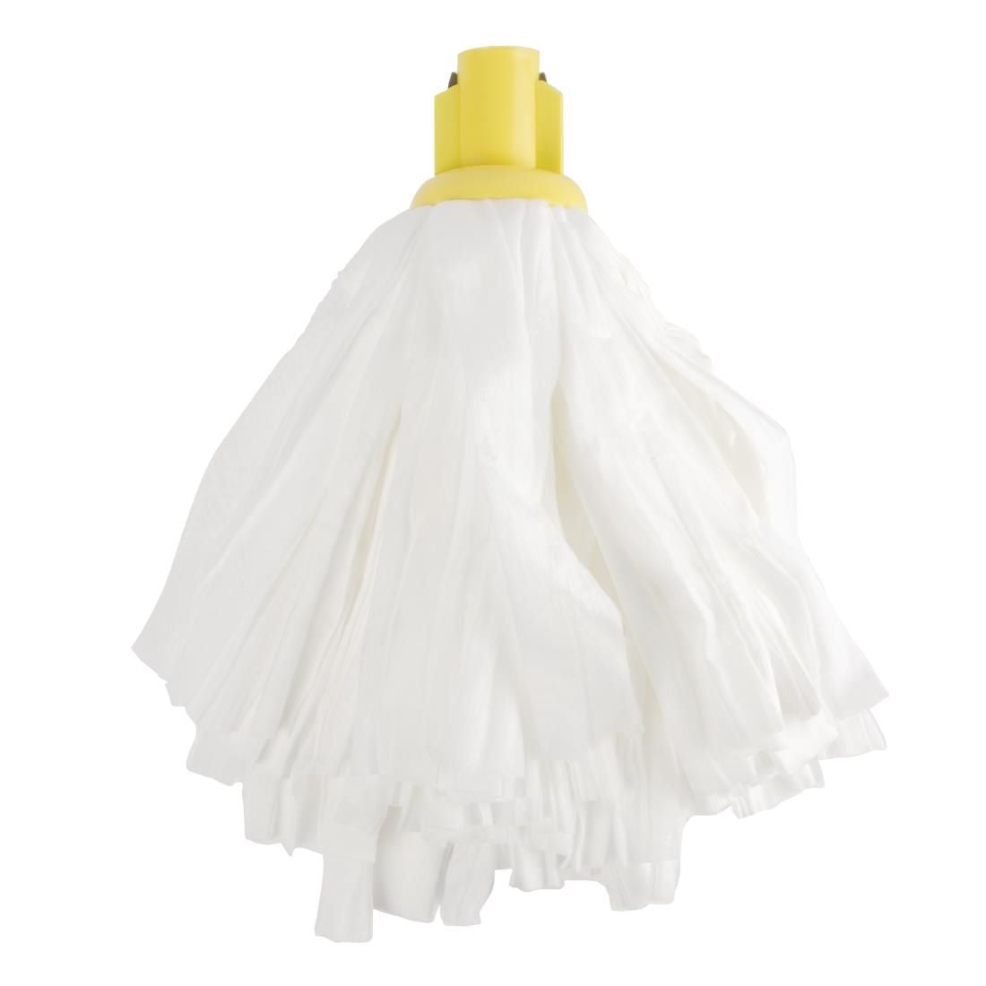 Jantex Standard Big White Socket Mop Head Yellow - DN822 Mop Heads Jantex