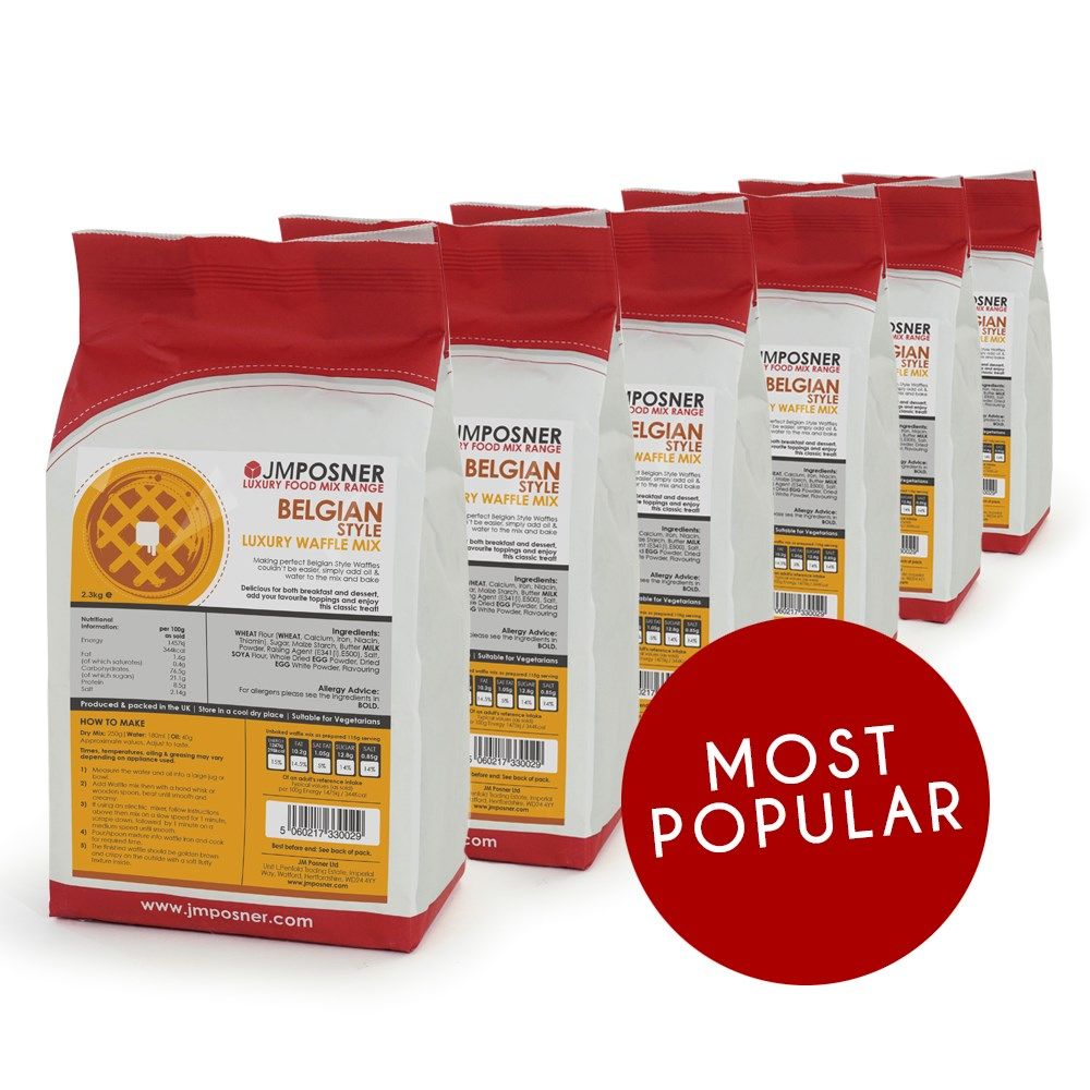 JM Posner Waffle Mix Case Waffle Maker Accessories & Supplies JM Posner