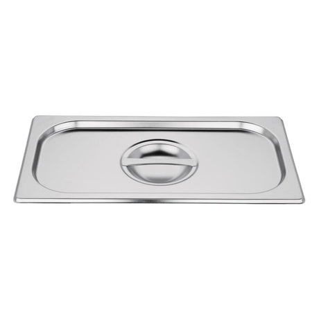 Empire Stainless Steel 1/4 Gastronorm Lid - GN-LID-14 GN Gastronorm Pans Empire   