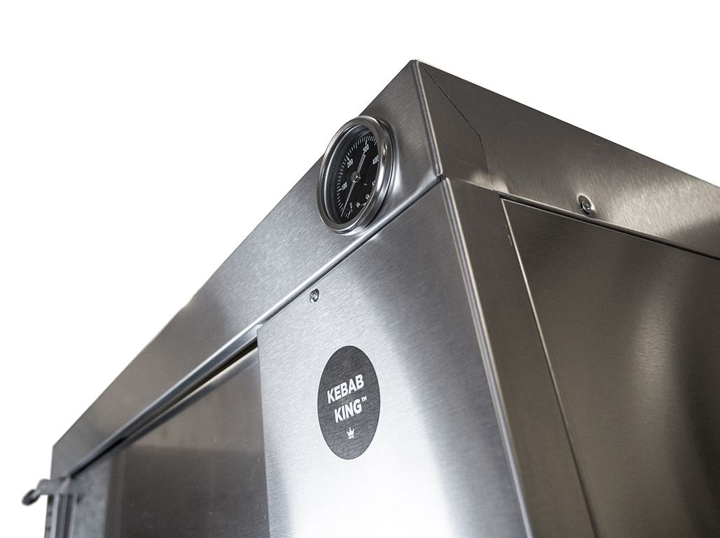 Kebab King 4+4 Twin Deck Gas Pizza Oven - B00070/2G Twin Deck Pizza Ovens Kebab King