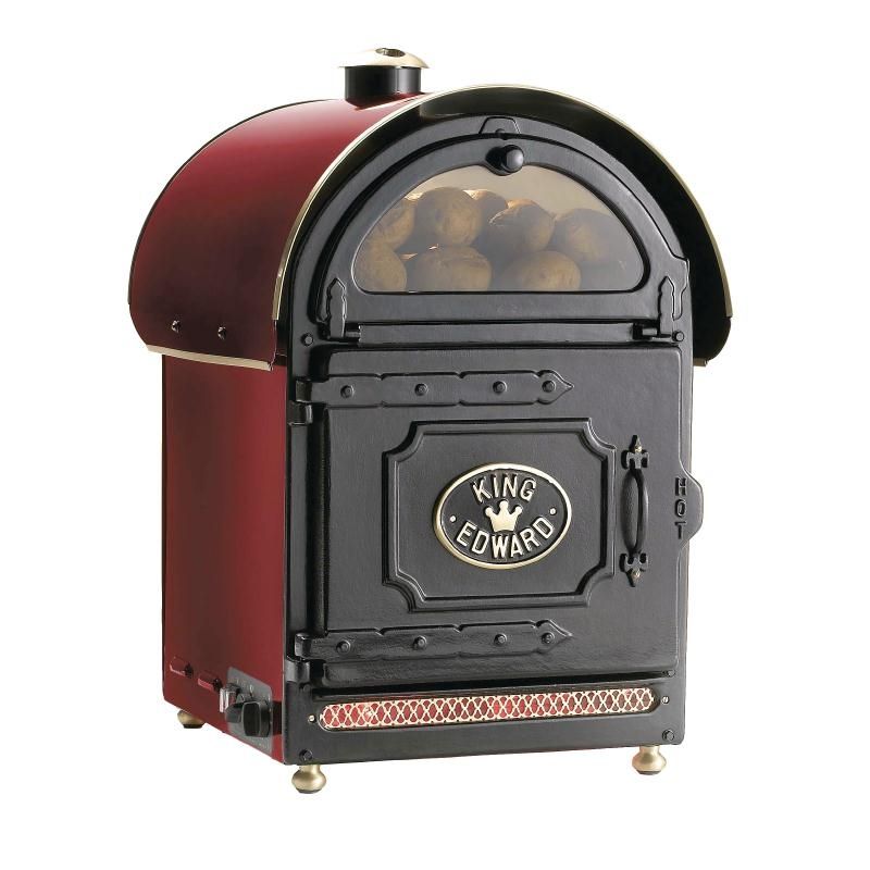 King Edward Large Potato Baker Claret PB2FV/CLA - GP266 Baked Potato Ovens King Edward